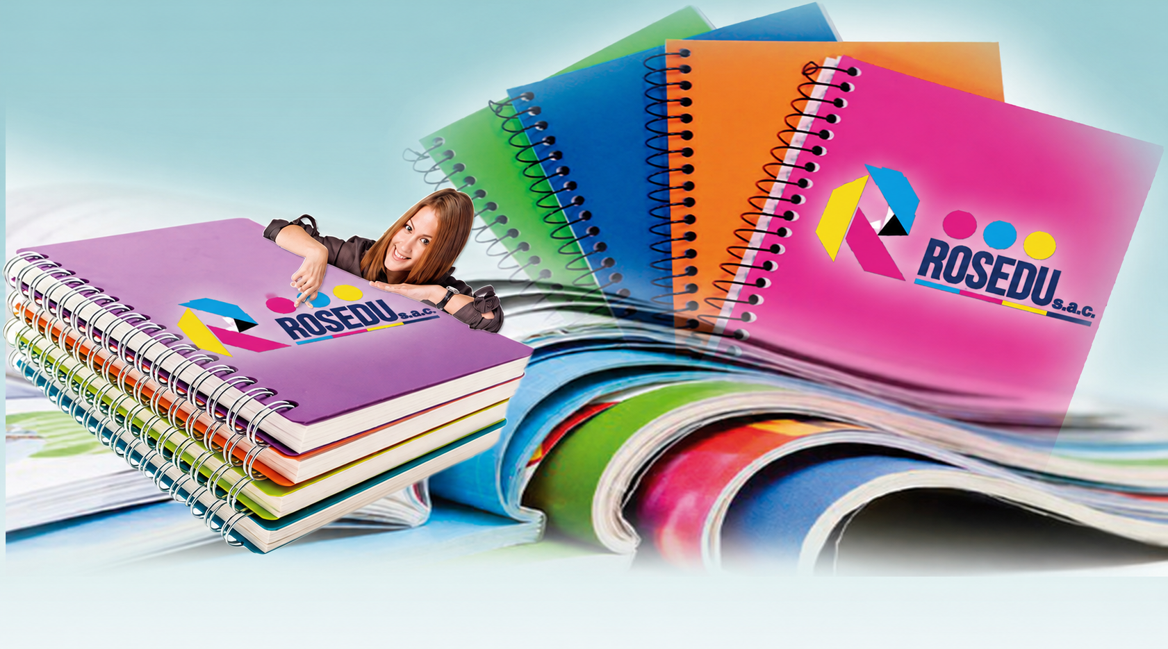 Cuadernos y productos impresos personalizados de ROSEDU